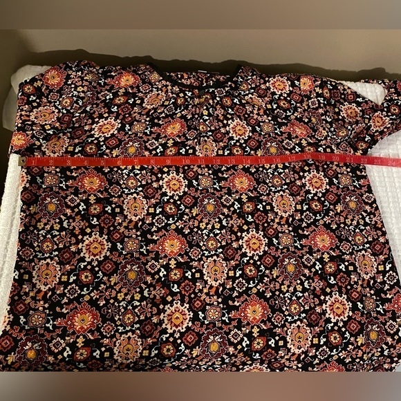 LOFT Print Multicolor Women’s Blouse - Picture 7 of 10